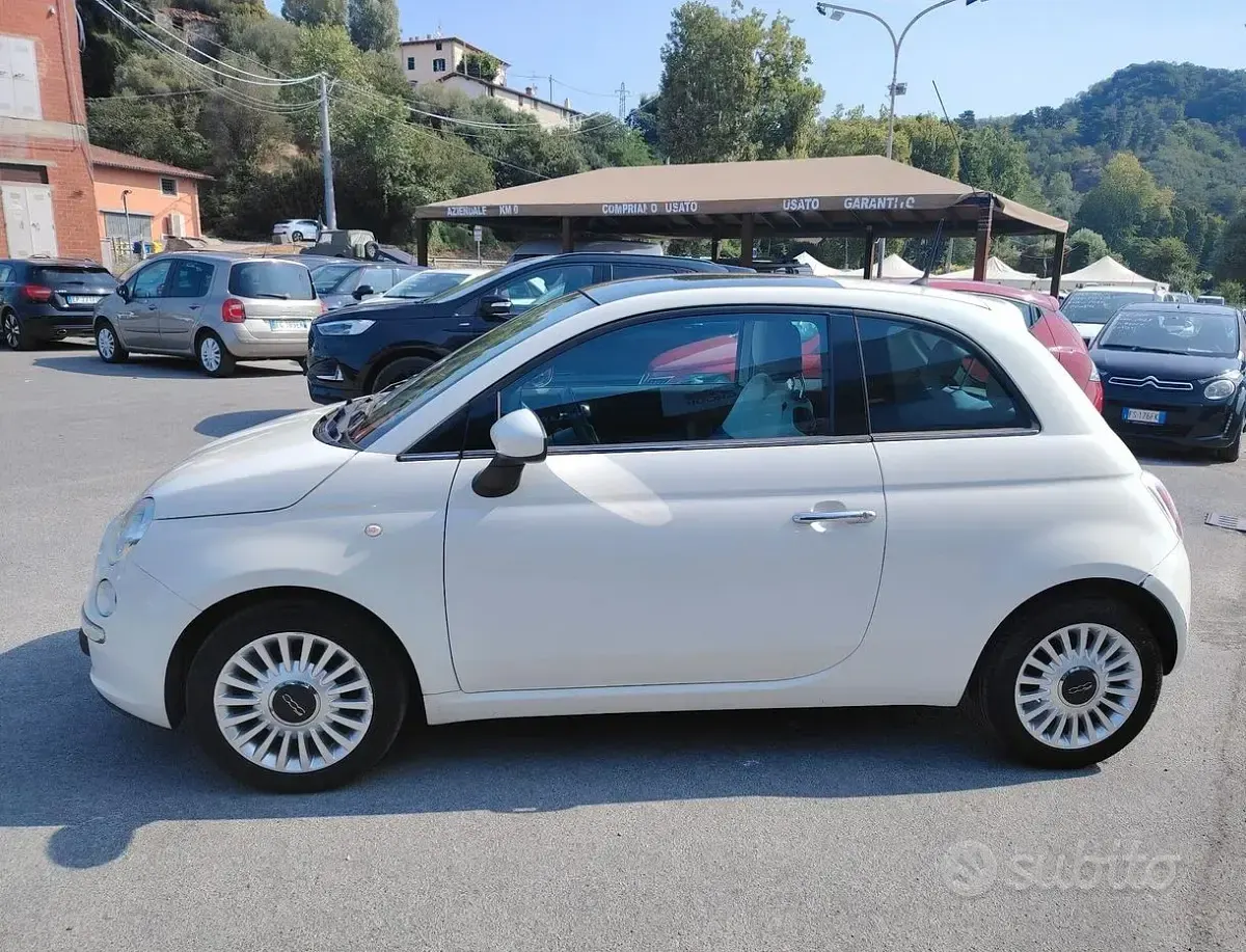 Usata Fiat 500 69 CV (50 kW) 2014 Bianco Berlina
