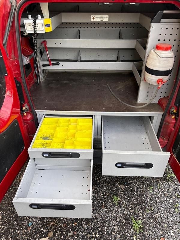 Usata Fiat Fiorino 95 CV (69 kW) 2016 Rosso Monovolume