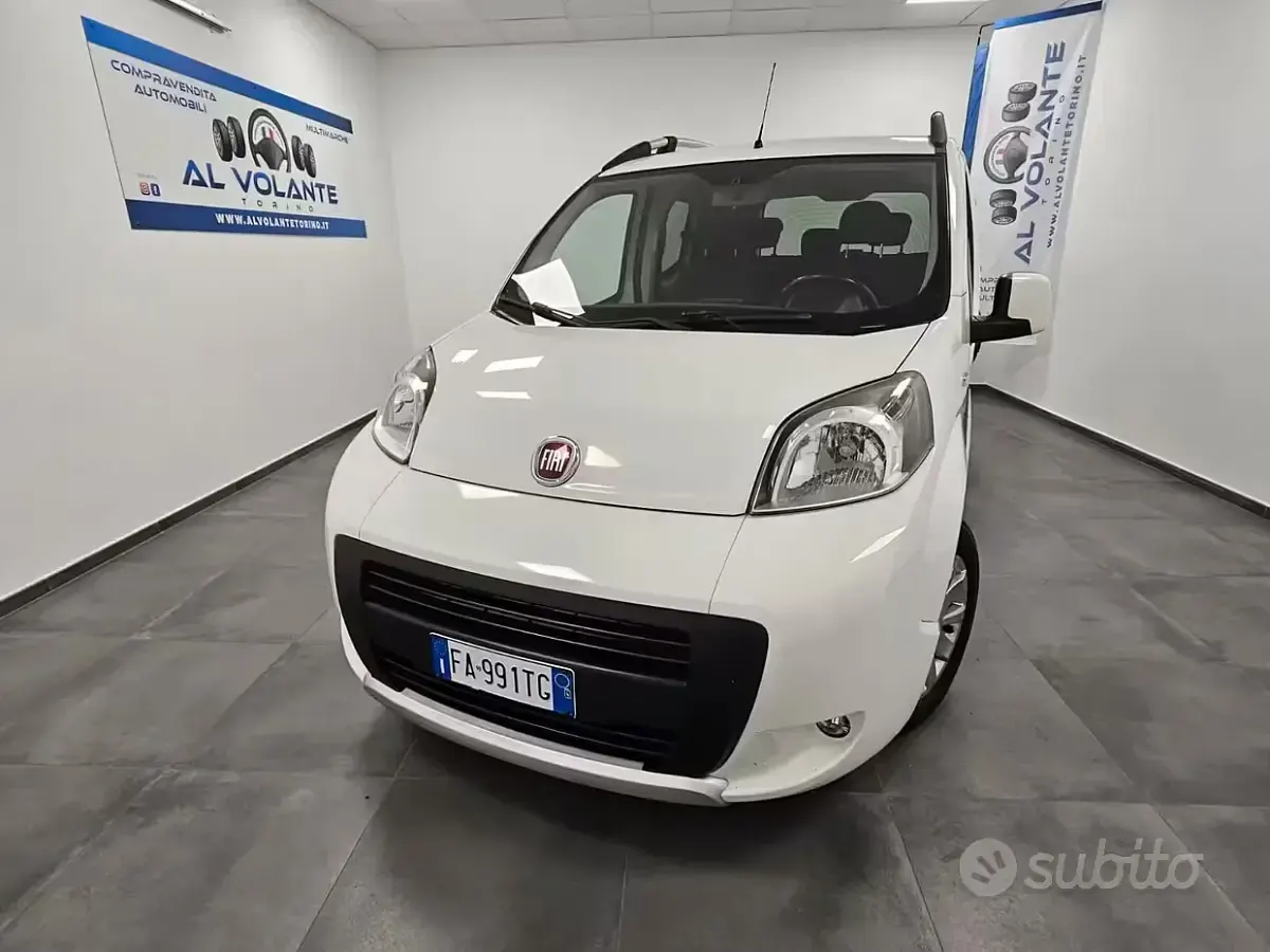 Usata Fiat Qubo Trekking 80 CV (58 kW) 2015 Bianco Monovolume