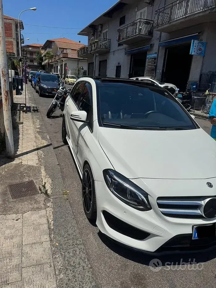 Usata Mercedes 200 Premium 136 CV (100 kW) 2017 Bianco Berlina