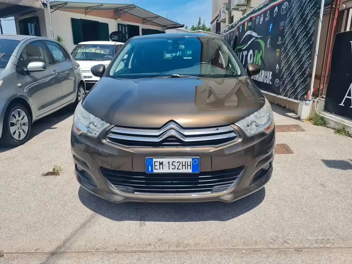 Usata Citroën C4 Seduction 112 CV (82 kW) 2013 Marrone Berlina