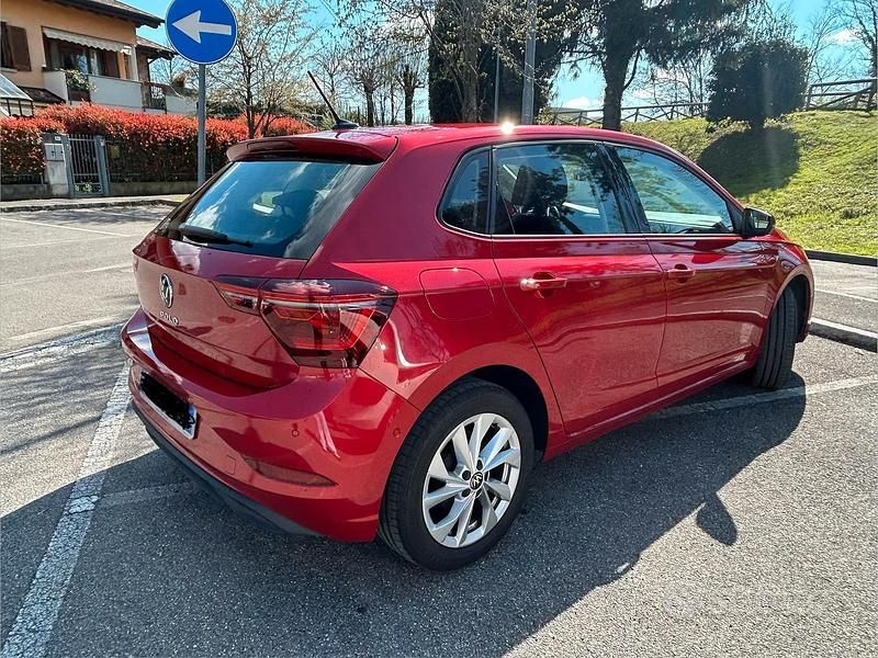 Usata VW Polo 95 CV (69 kW) 2023 Rosso Utilitaria