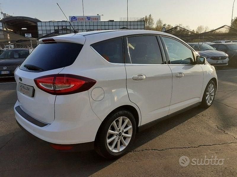 Usata Ford C-MAX 95 CV (69 kW) 2016 Bianco Monovolume