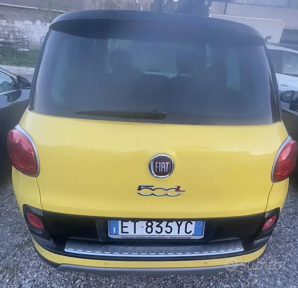 Occasion Fiat 500L Trekking 85 ch (62 kW) 2014 Jaune Monospace