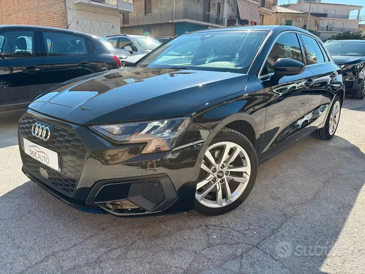 Usata Audi A3 Design 116 CV (85 kW) 2021 Nero Berlina