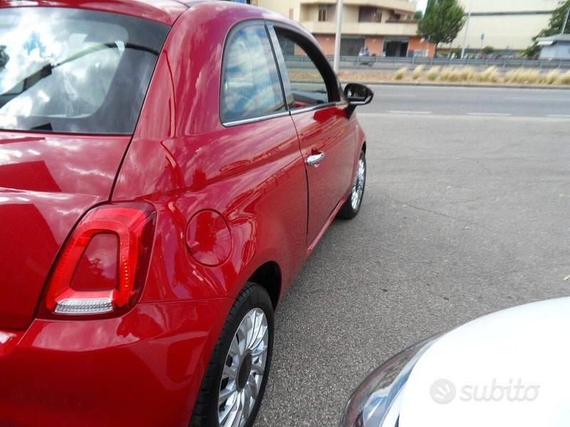 Usata Fiat 500 Lounge 69 CV (50 kW) 2017 Rosso Berlina