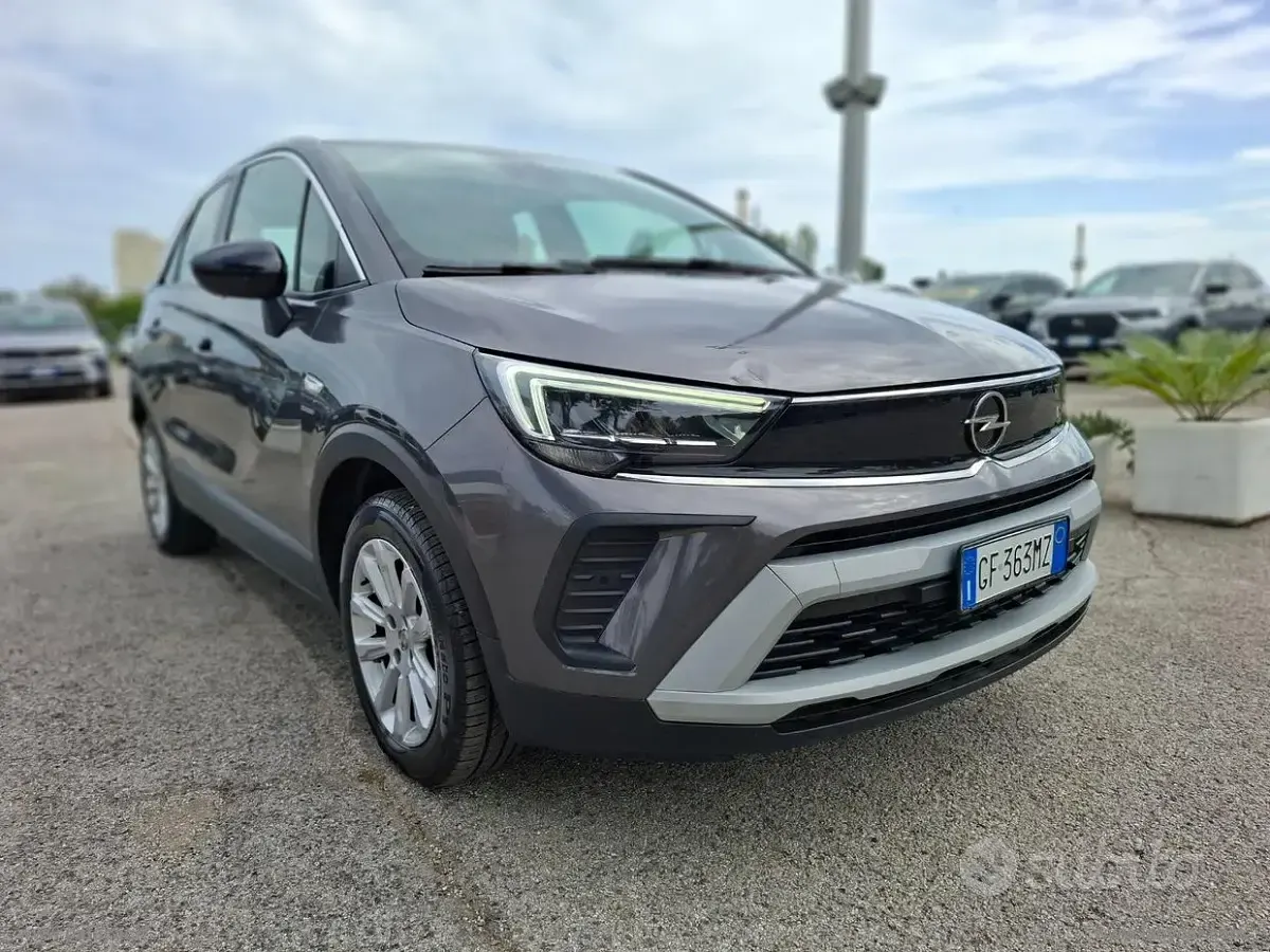 Usata Opel Crossland S 110 CV (80 kW) 2021 Grigio SUV