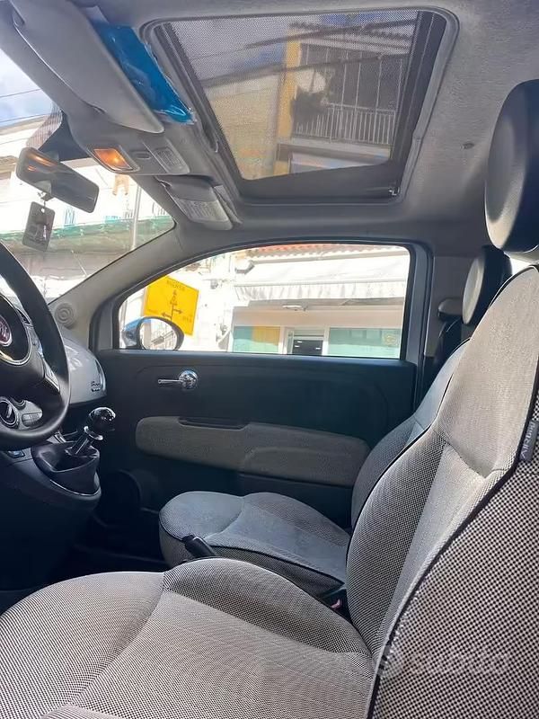 Usata Fiat 500 75 CV (55 kW) 2009 Grigio Cabrio