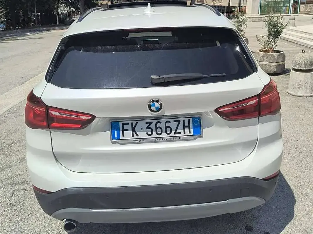 Usata BMW X1 Sport Line 150 CV (110 kW) 2016 Bianco SUV