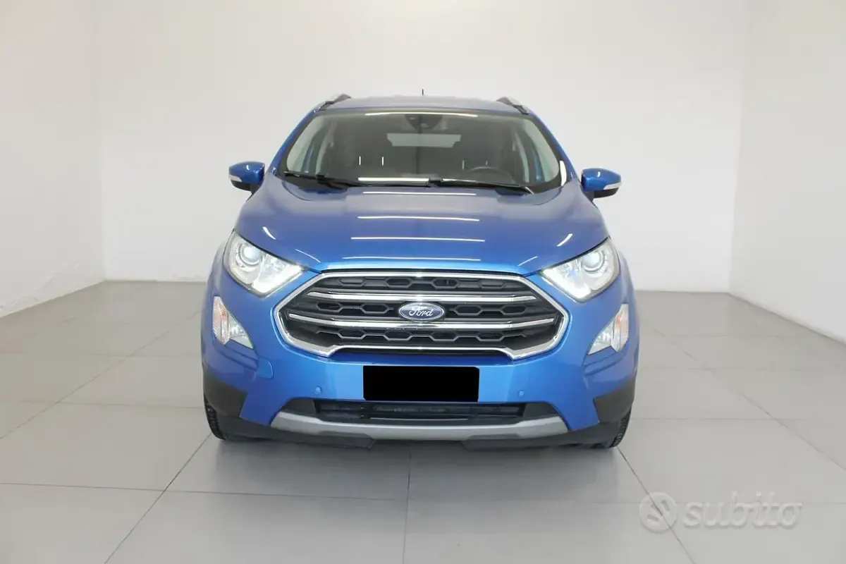 Usata Ford Ecosport Titanium 95 CV (69 kW) 2020 Blu SUV