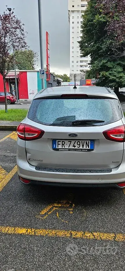 Usata Ford C-MAX 125 CV (91 kW) 2018 Grigio Monovolume