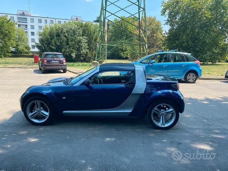 Usata Smart Roadster 82 CV (60 kW) 2005 Blu Cabrio