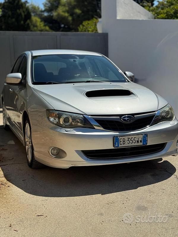 Usata Subaru Impreza Sport 150 CV (110 kW) 2010 Grigio Berlina