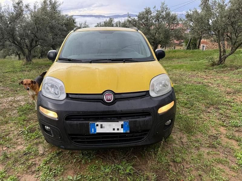 Usata Fiat Panda 4x4 S 95 CV (69 kW) 2014 Giallo Utilitaria