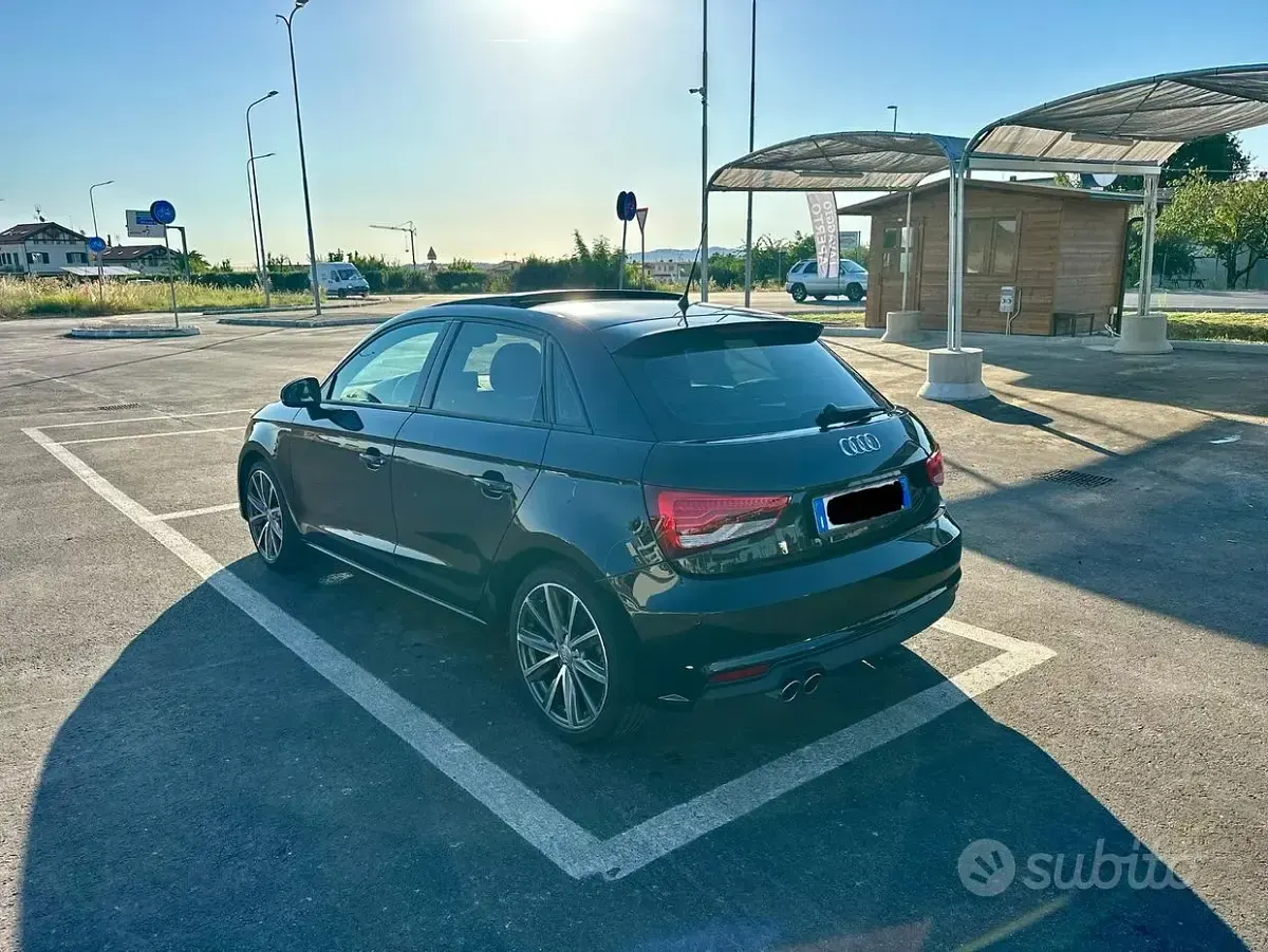 Usata Audi A1 S-Line 125 CV (91 kW) 2018 Nero Berlina
