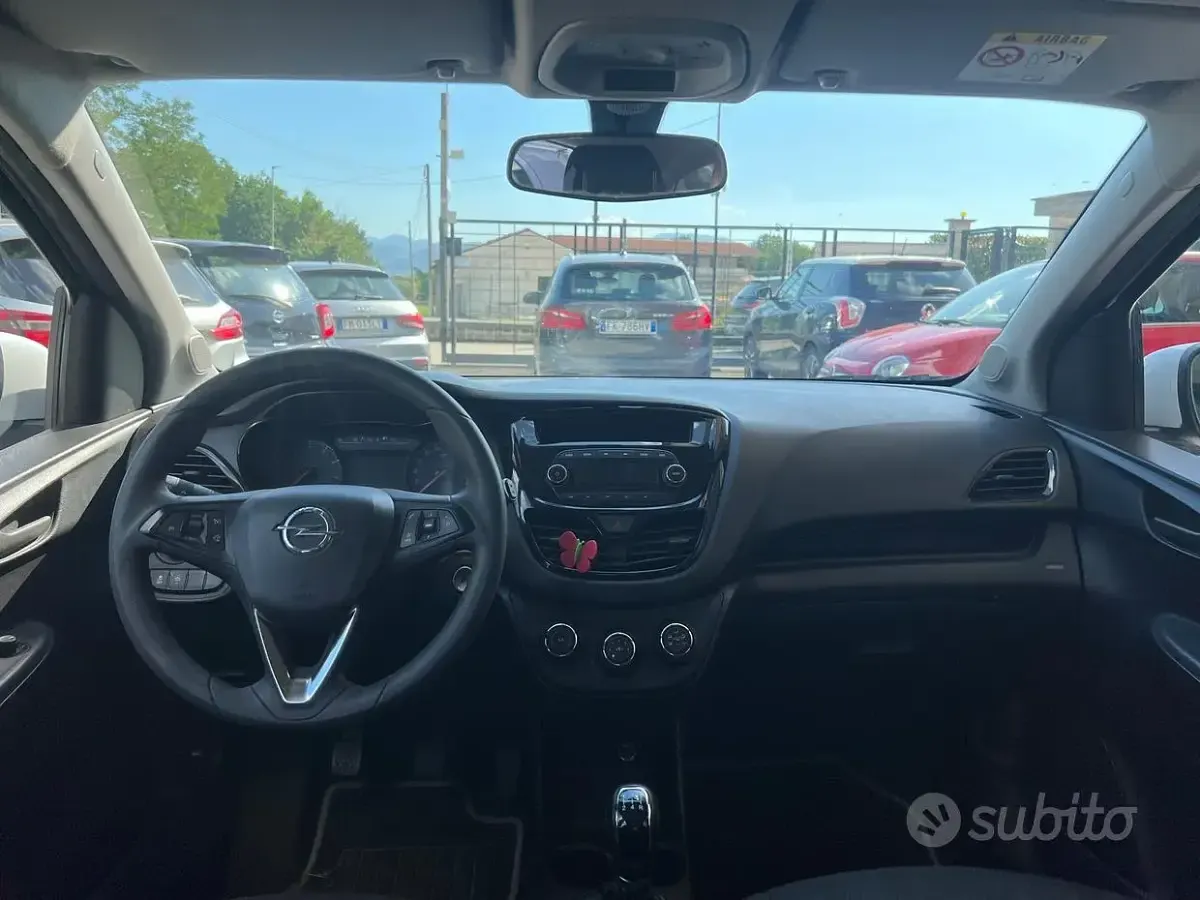Usata Opel Karl 75 CV (55 kW) 2015 Bianco Utilitaria