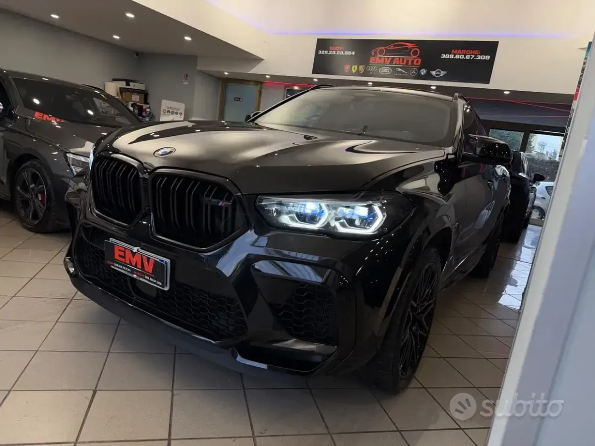 Usata BMW X6 M Competition Edition 625 CV (459 kW) 2022 Nero SUV