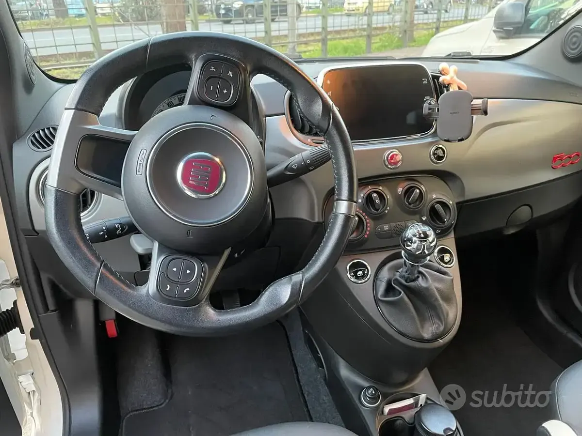 Usata Fiat 500 2016 Bianco Berlina