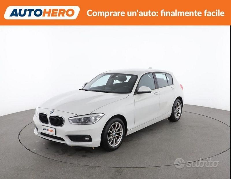 Usata BMW 118 Advantage 2019 Bianco Utilitaria