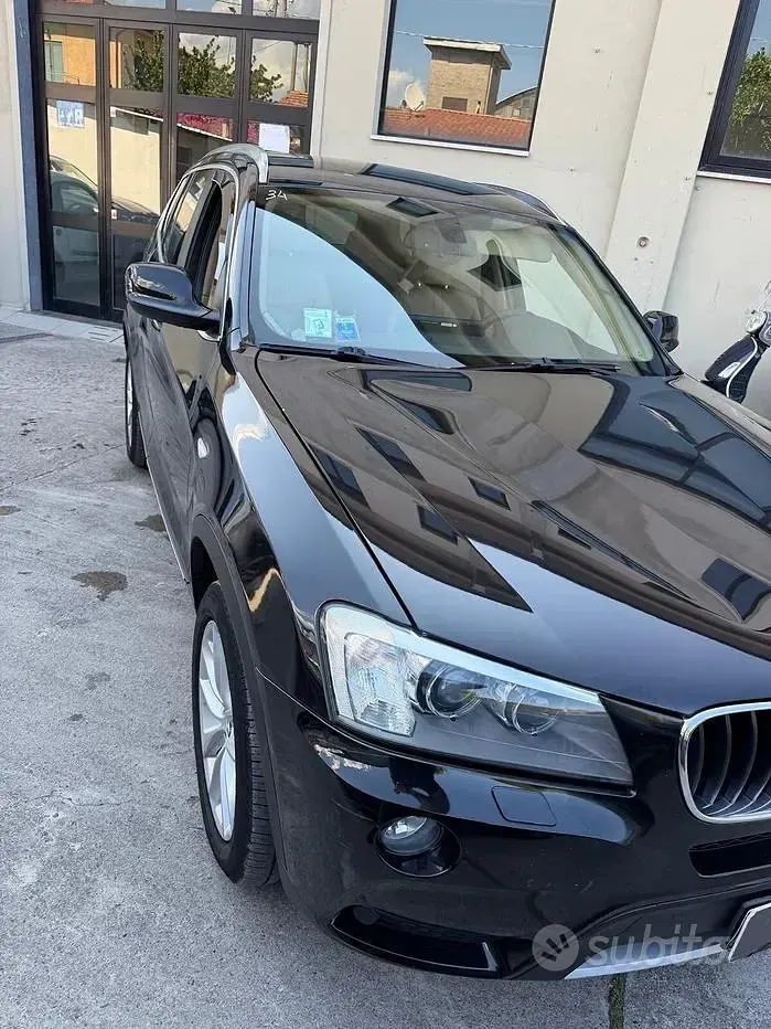 Usata BMW X3 190 CV (139 kW) 2014 Nero SUV