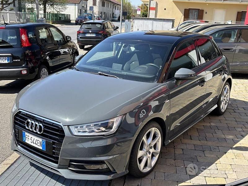 Usata Audi A1 S-Line 95 CV (69 kW) 2016 Grigio Utilitaria