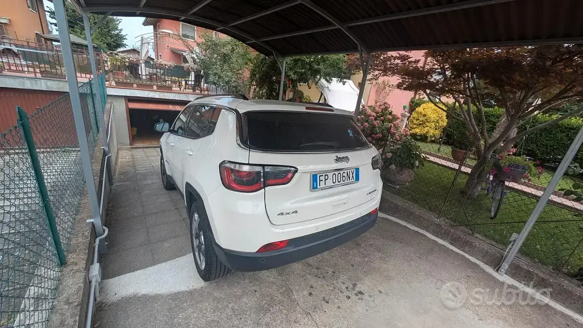 Usata Jeep Compass 140 CV (102 kW) 2018 Bianco SUV