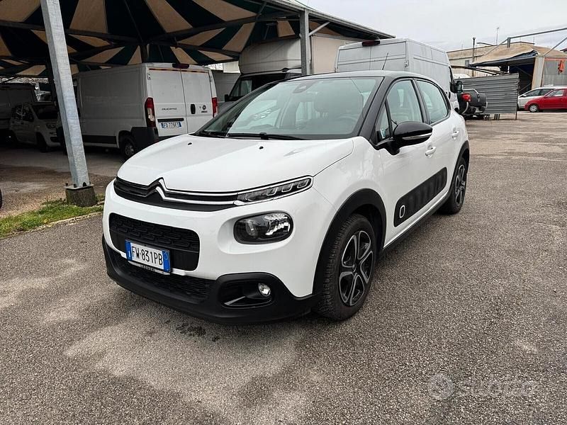 Usata Citroën C3 PureTech 83 CV (61 kW) 2019 Bianco Utilitaria