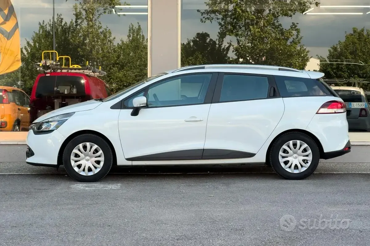 Usata Renault Clio IV 75 CV (55 kW) 2015 Bianco Berlina