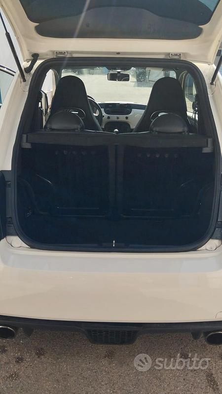 Usata Abarth 500 135 CV (99 kW) 2011 Bianco Berlina