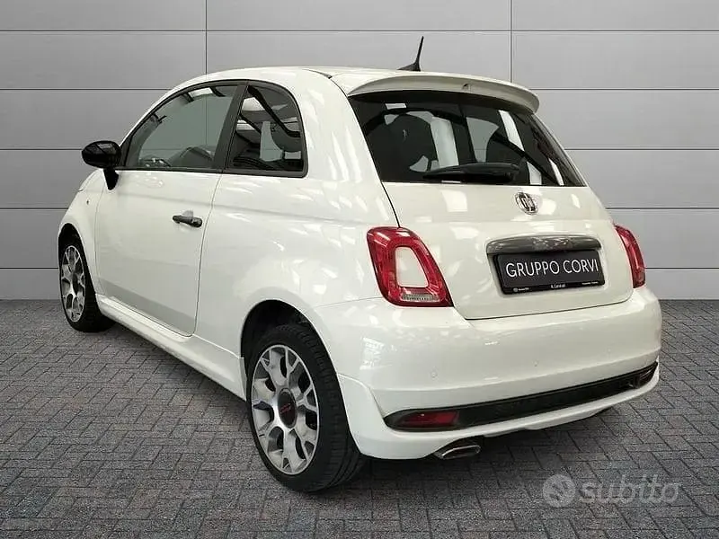 Usata Fiat 500 Sport 69 CV (50 kW) 2019 Bianco Berlina