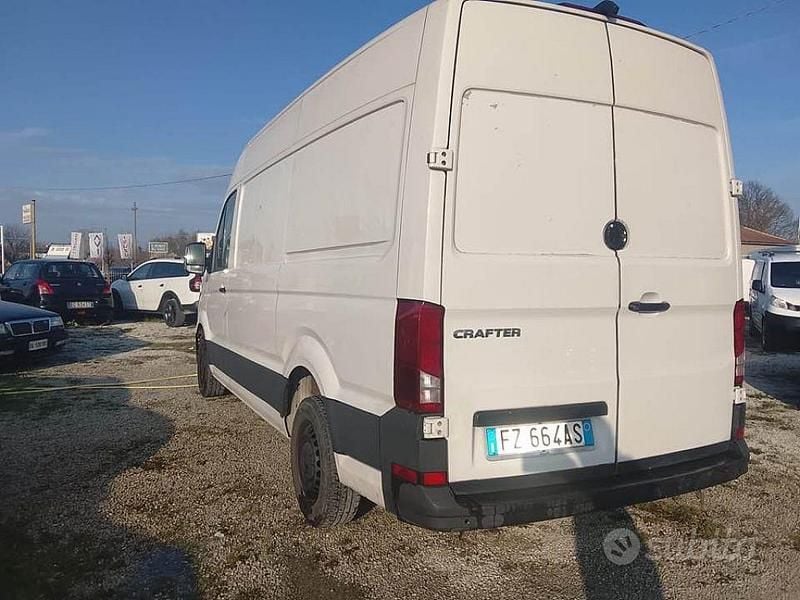 Usata VW Crafter Business 140 CV (102 kW) 2019 Bianco Furgone