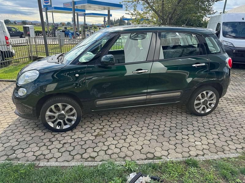 Usata Fiat 500L 80 CV (58 kW) 2014 Verde Monovolume
