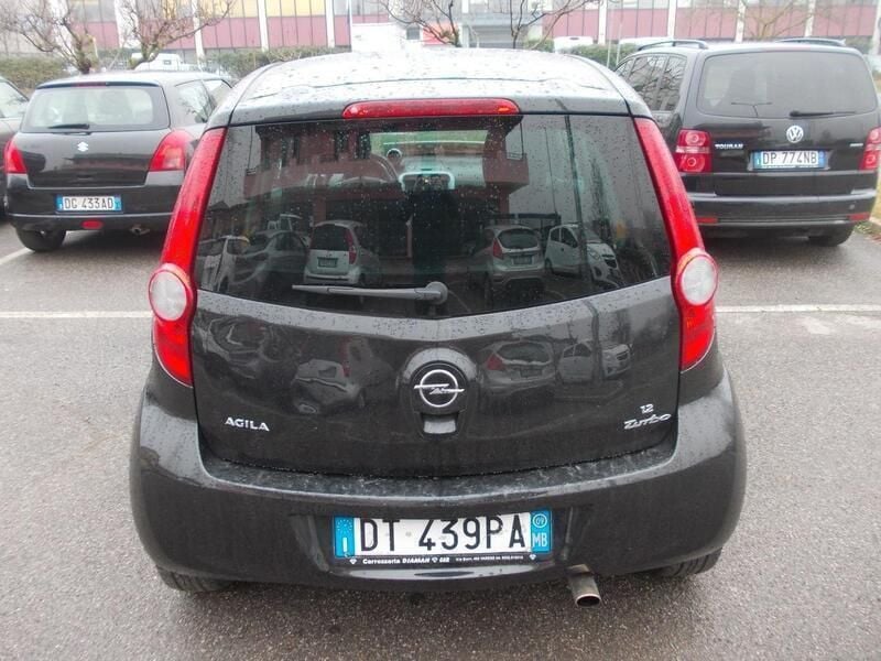 Usata Opel Agila Enjoy 86 CV (63 kW) 2009 Nero Utilitaria