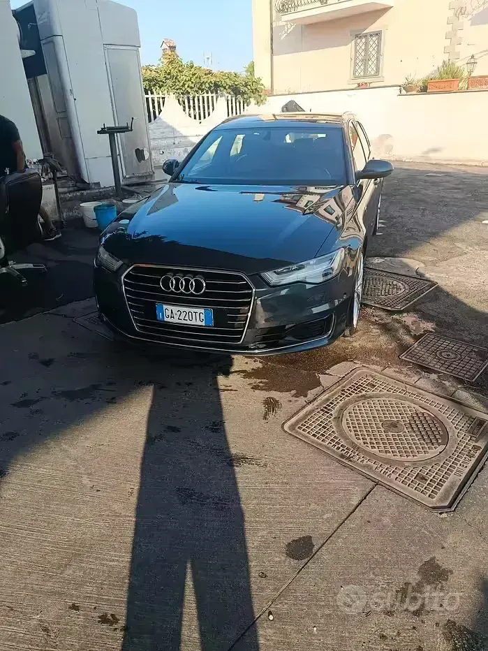 Usata Audi A6 S-Line 190 CV (139 kW) 2015 Grigio Station wagon