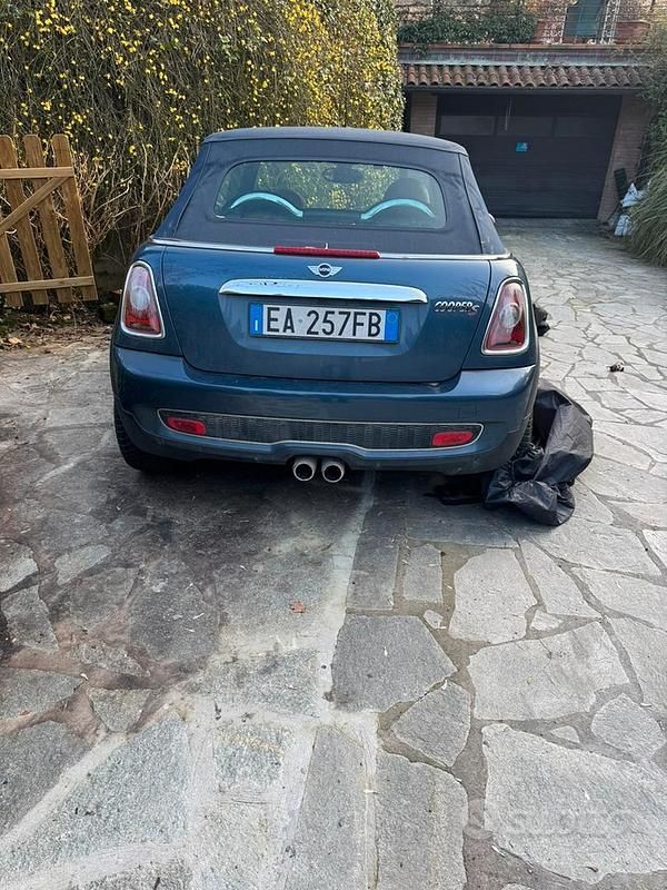 Usata Mini Cooper S Cabriolet 2010 Blu Cabrio
