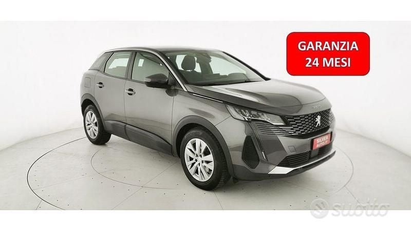 Usata Peugeot 3008 Business-Line 131 CV (96 kW) 2021 Grigio metallizzato SUV