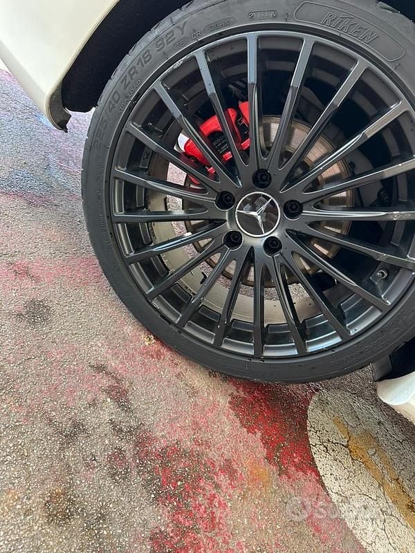 Usata Mercedes CLA220 177 CV (130 kW) 2015 Bianco Berlina