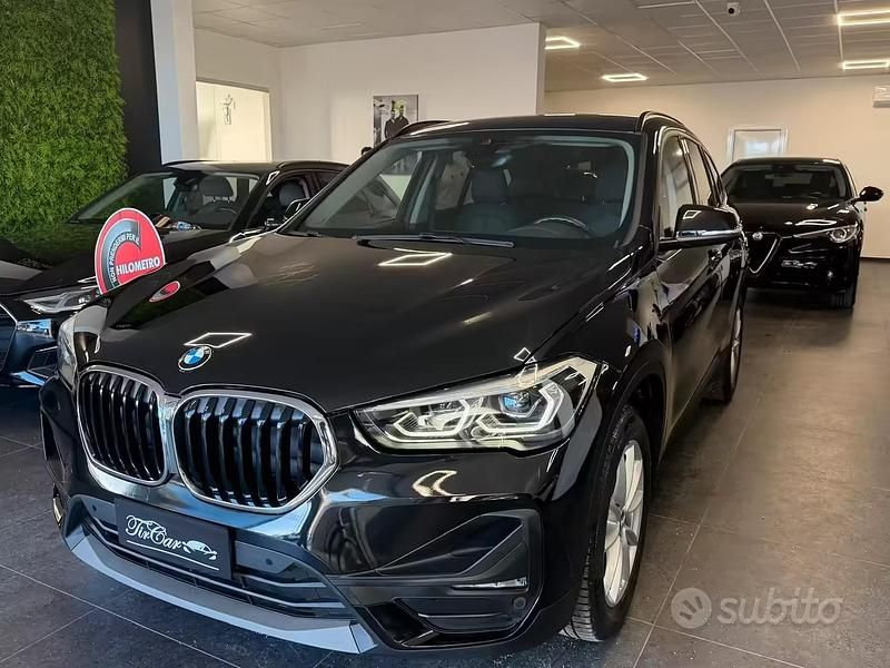 Usata BMW X1 Sport Line 150 CV (110 kW) 2021 Nero SUV