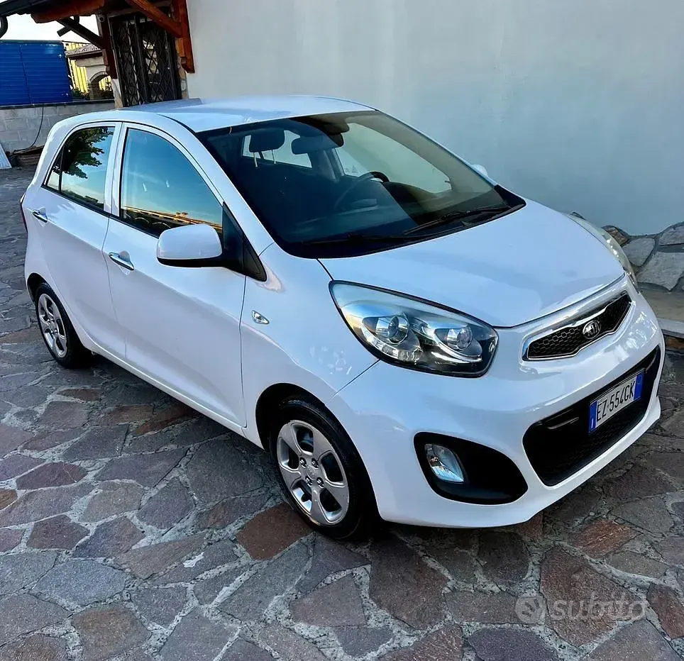 Usata Kia Picanto 69 CV (50 kW) 2015 Bianco Utilitaria
