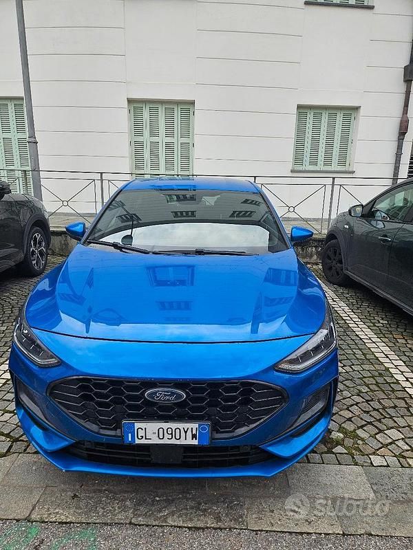 Usata Ford Focus ST-Line X 155 CV (114 kW) 2023 Blu Station wagon