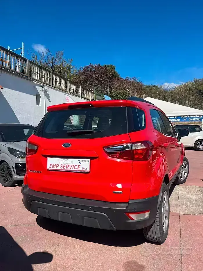 Usata Ford Ecosport ST-Line 99 CV (72 kW) 2018 Rosso SUV