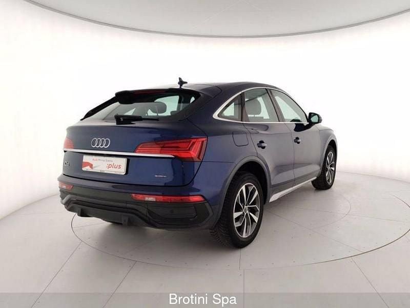 Usata Audi Q5 Sportback Advanced 204 CV (150 kW) 2023 Blu metallizzato SUV