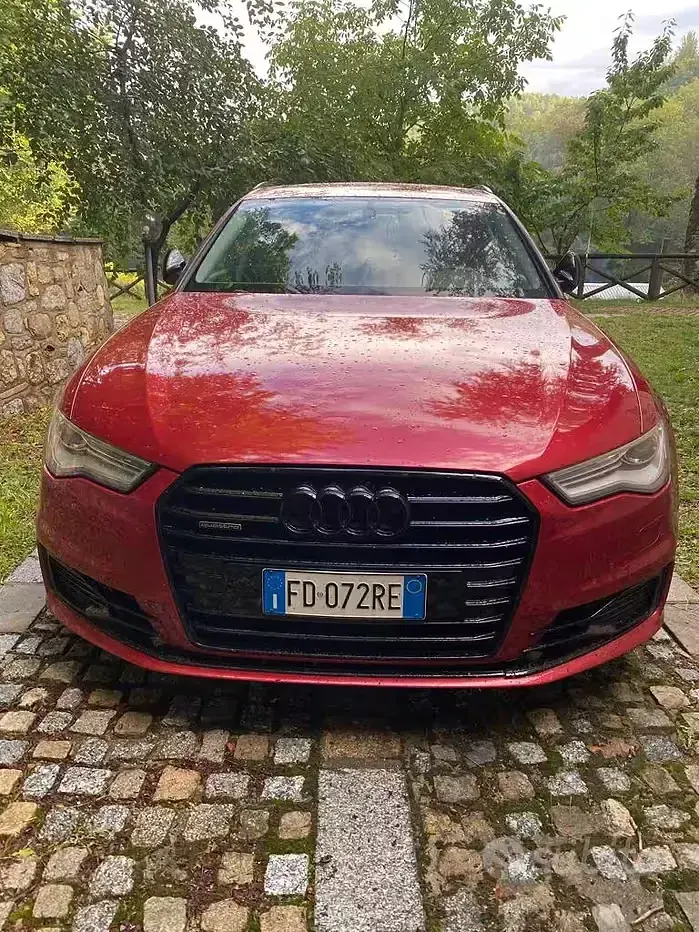 Usata Audi A6 272 CV (200 kW) 2016 Rosso Station wagon