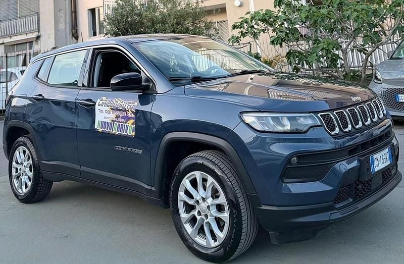Usata Jeep Compass 130 CV (95 kW) 2022 Blu SUV