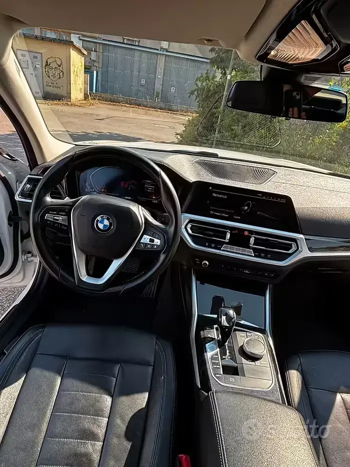 Usata BMW 320 190 CV (139 kW) 2019 Bianco Berlina