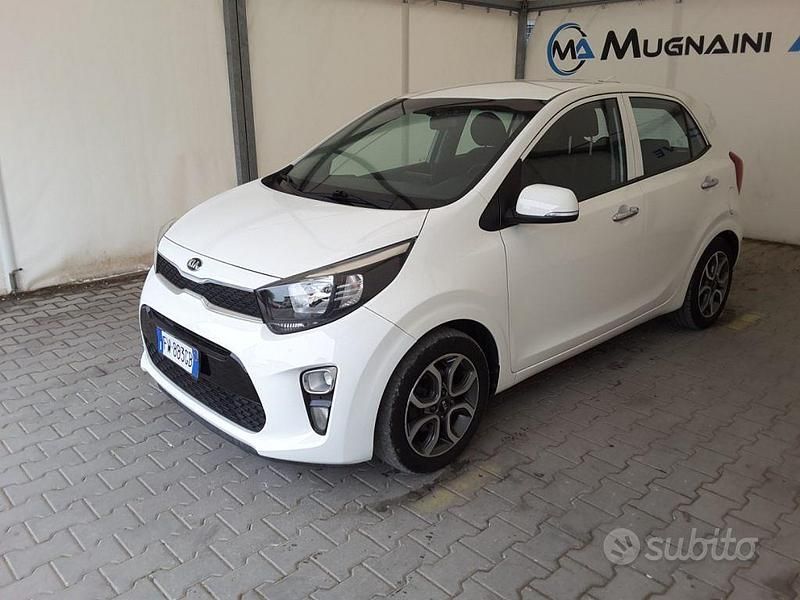 Usata Kia Picanto 67 CV (49 kW) 2019 Bianco Utilitaria