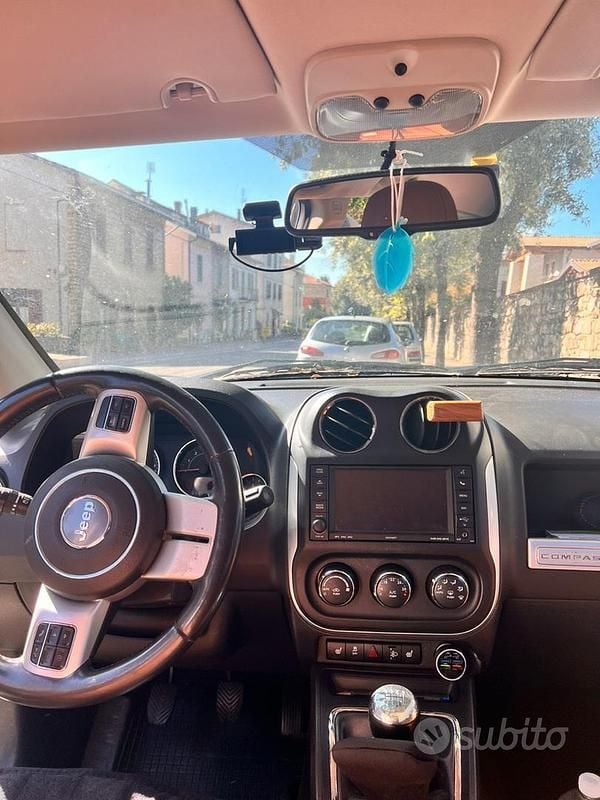 Usata Jeep Compass 136 CV (100 kW) 2013 Nero SUV