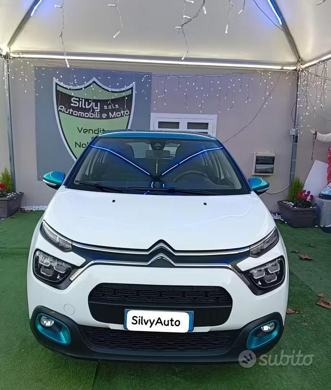 Usata Citroën C3 Shine 102 CV (75 kW) 2022 Bianco Utilitaria