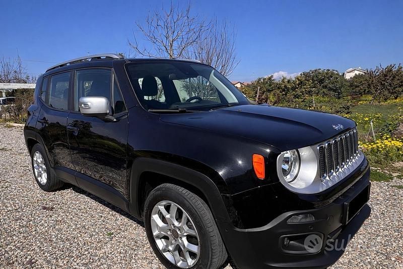 Usata Jeep Renegade Limited 120 CV (88 kW) 2018 Nero SUV