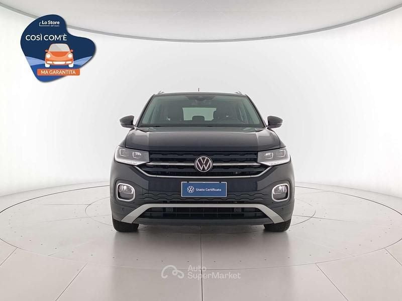 Usata VW T-Cross Advance 110 CV (80 kW) 2022 Deep black perlato SUV